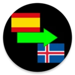 Logo of Spanish to Icelandic Translator android Application 